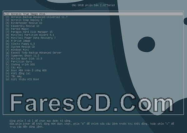 تجميعة اسطوانات الصيانة 2016 AIO Boot DVD