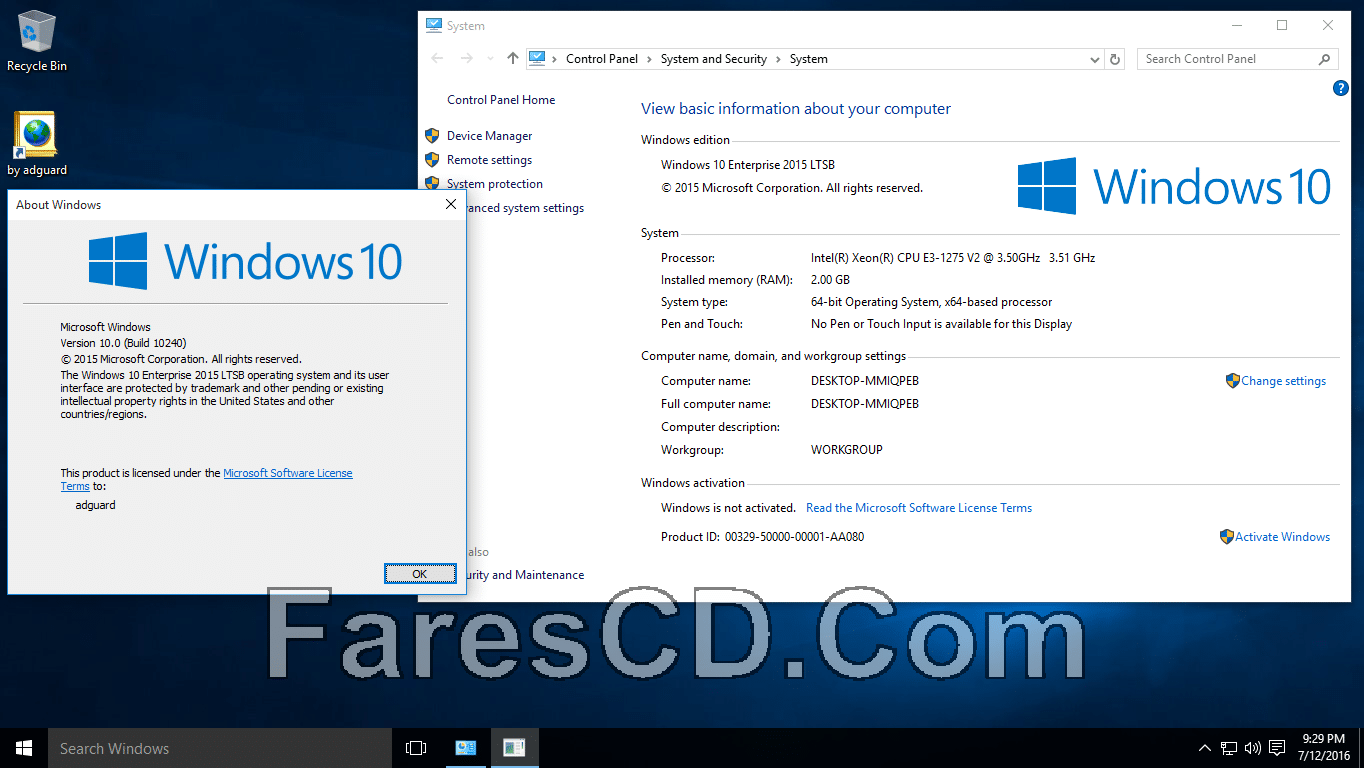 كل إصدارات ويندوز 10 بتحديثات يوليو Windows 10 Th1 V.10240 (x86-x64) Aio 32in2 2016 (3)