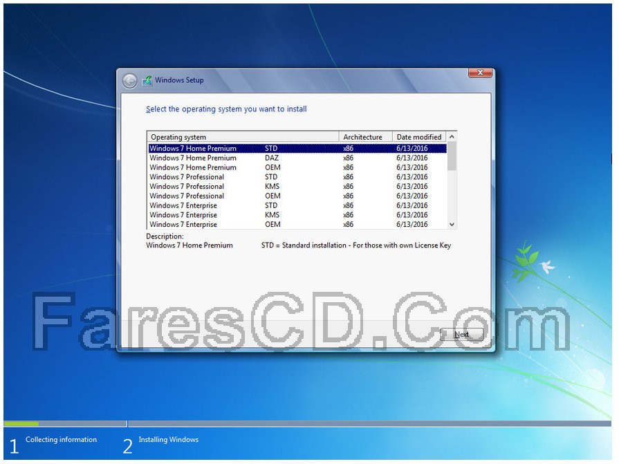 كل صدارات ويندوز سفن Win 7 SP1 AIO 24in1 OEM ESD July 2016 (2)