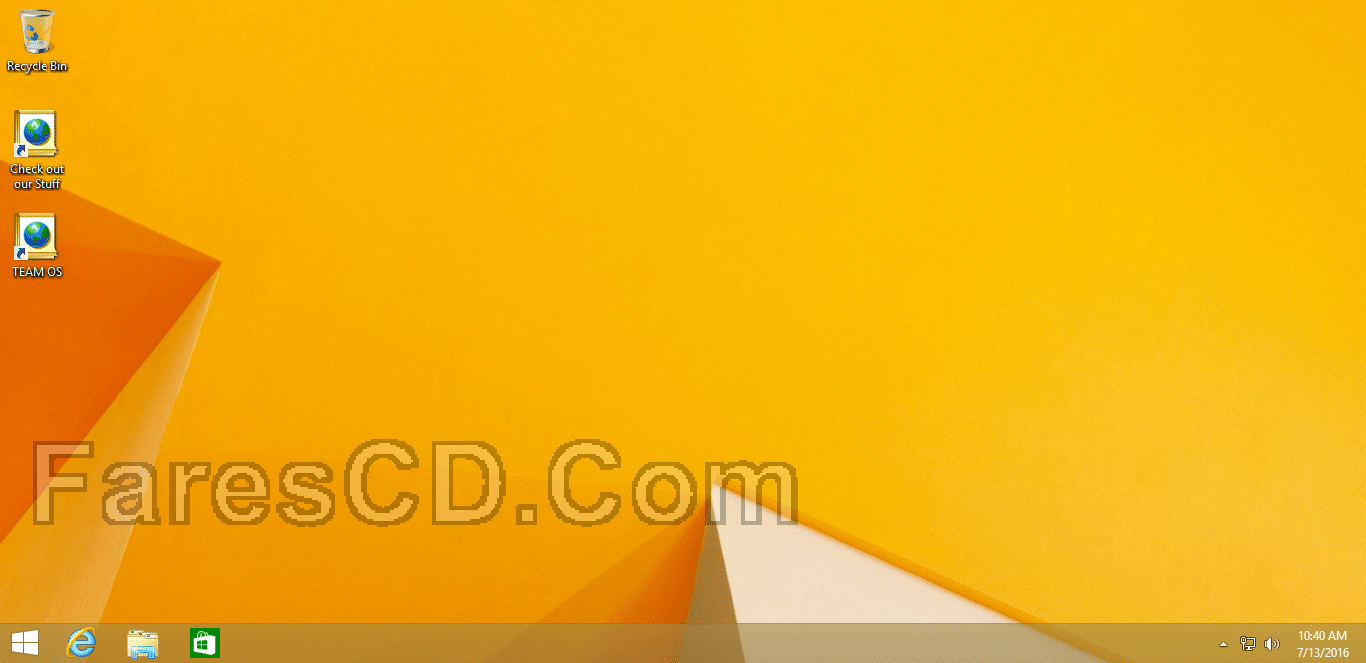 ويندوز 8.1 برو بتحديثات يوليو 2016 Windows 8.1 Pro Vl Update 3 x64 (1)