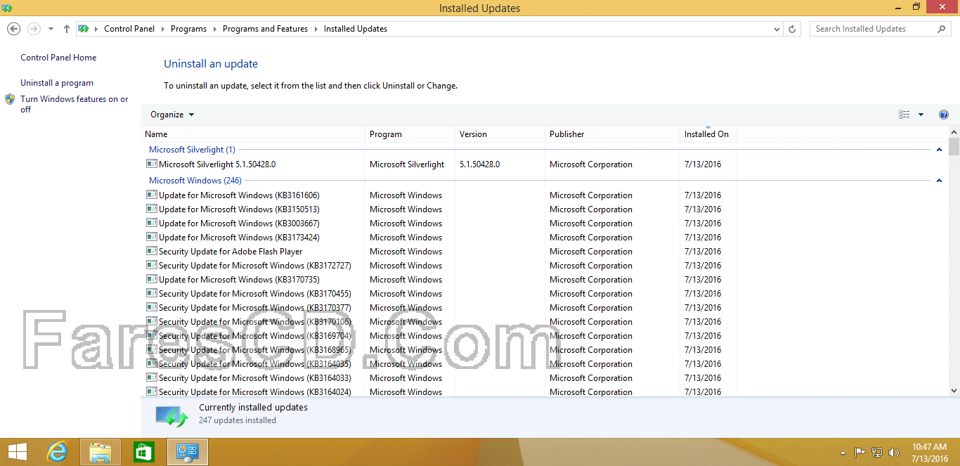 ويندوز 8.1 برو بتحديثات يوليو 2016 Windows 8.1 Pro Vl Update 3 x64 (3)