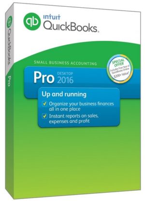إصدار جديد من برنامج كويك بوكس لإدارة الأعمال | Intuit QuickBooks Desktop Pro 2016 16.0 R8