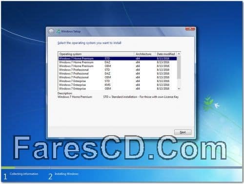 تجميعة إصدارات ويندوز سفن Windows 7 SP1 X64 12in1 OEM ESD Aug 2016 (3)
