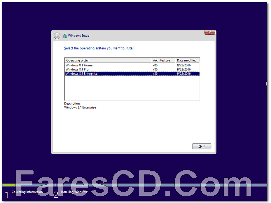 تجميعة إصدارات ويندوز 8.1 بتحديثات سبتمبر 2016 | Windows 8.1 AIO 3in1