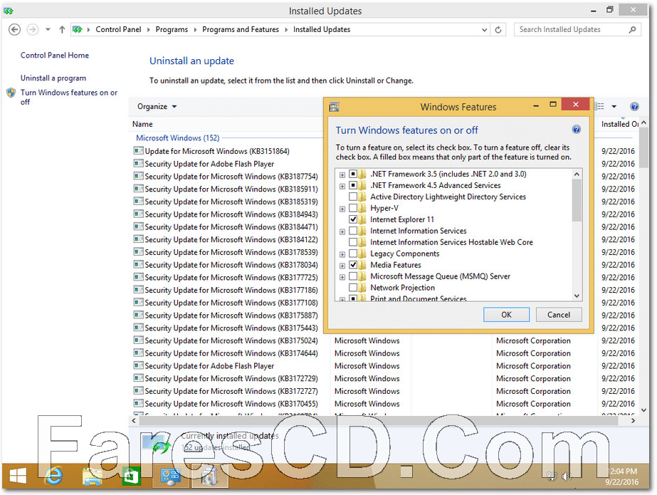 تجميعة إصدارات ويندوز 8.1 بتحديثات سبتمبر 2016 | Windows 8.1 AIO 3in1