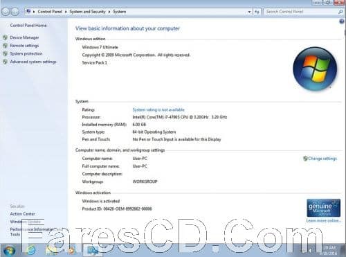 تجميعة إصدارات ويندوز سفن | Windows 7 SP1 22in1 Sep 2016