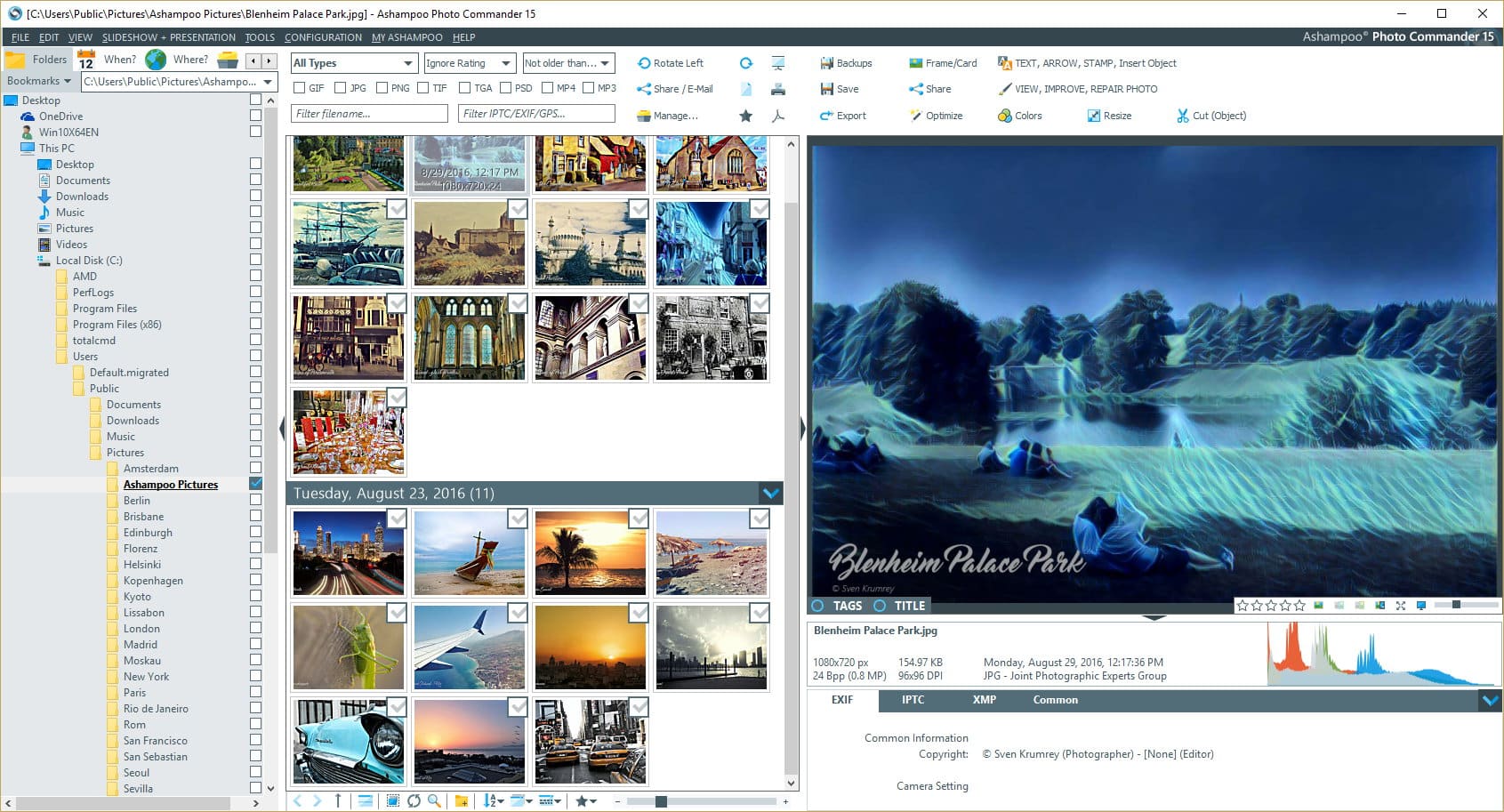 برنامج أشامبو لتعديل الصور | Ashampoo Photo Commander 15.0.0 Final