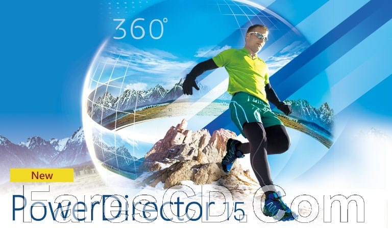 برنامج باور دايريكتور لمونتاج الفيديو | CyberLink PowerDirector Ultimate Suite 15.0.2026