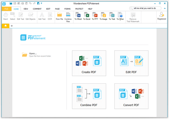 برنامج تحويل ملفات بى دى إف | Wondershare PDFelement 5.10.1.0