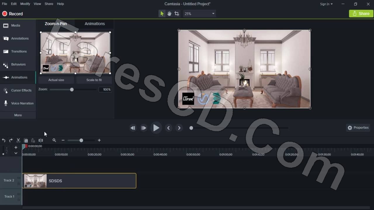 برنامج تصوير الشاشة وعمل الشروحات | TechSmith Camtasia Studio v9.0