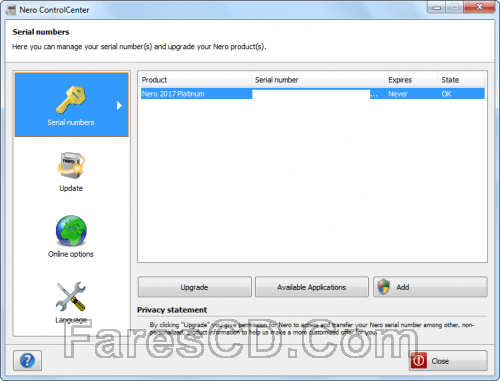 برنامج نيرو 2017 | Nero 2017 Platinum 18.0.06100