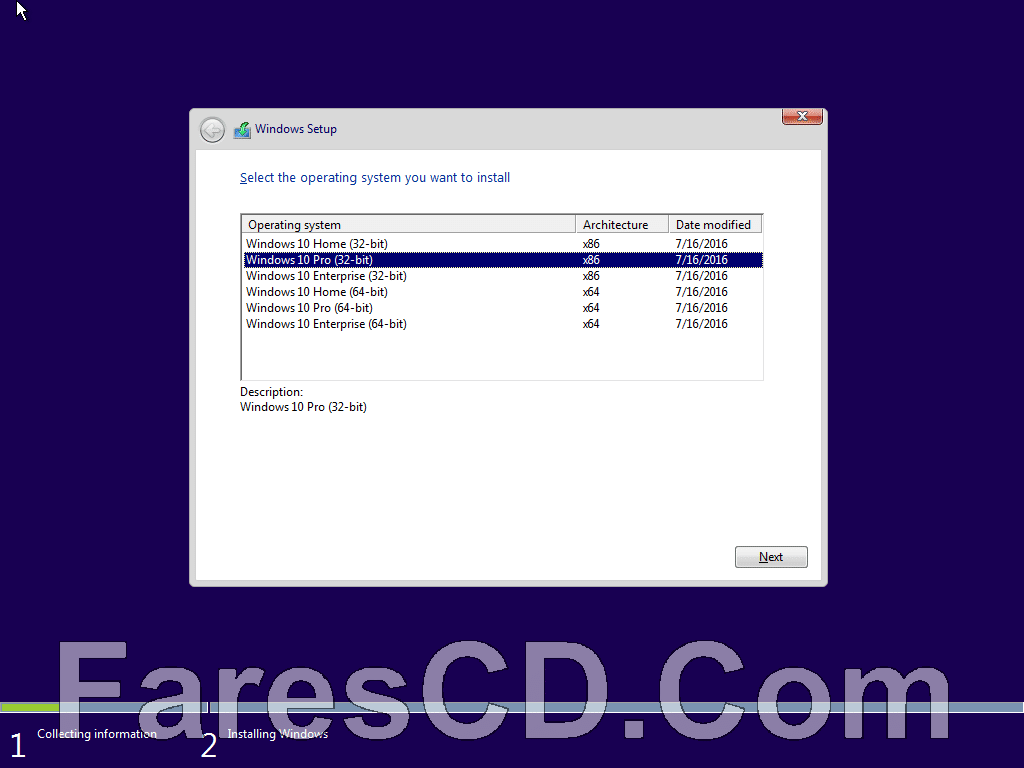تجميعة إصدارات ويندوز 10 بتحديثات أكتوبر 2016 | Windows 10 Redstone 1 All in One