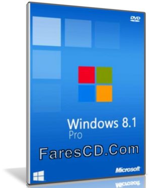 ويندوز 8.1 برو بـ 3 لغات | Win 8.1 Pro En,Ar,Fr October 2016