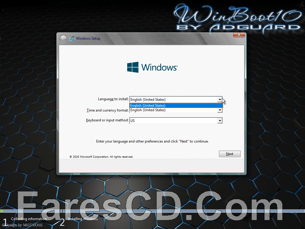 اسطوانة ويندوز 10 للصيانة | WinBoot10 loaders ISO v16.10.16