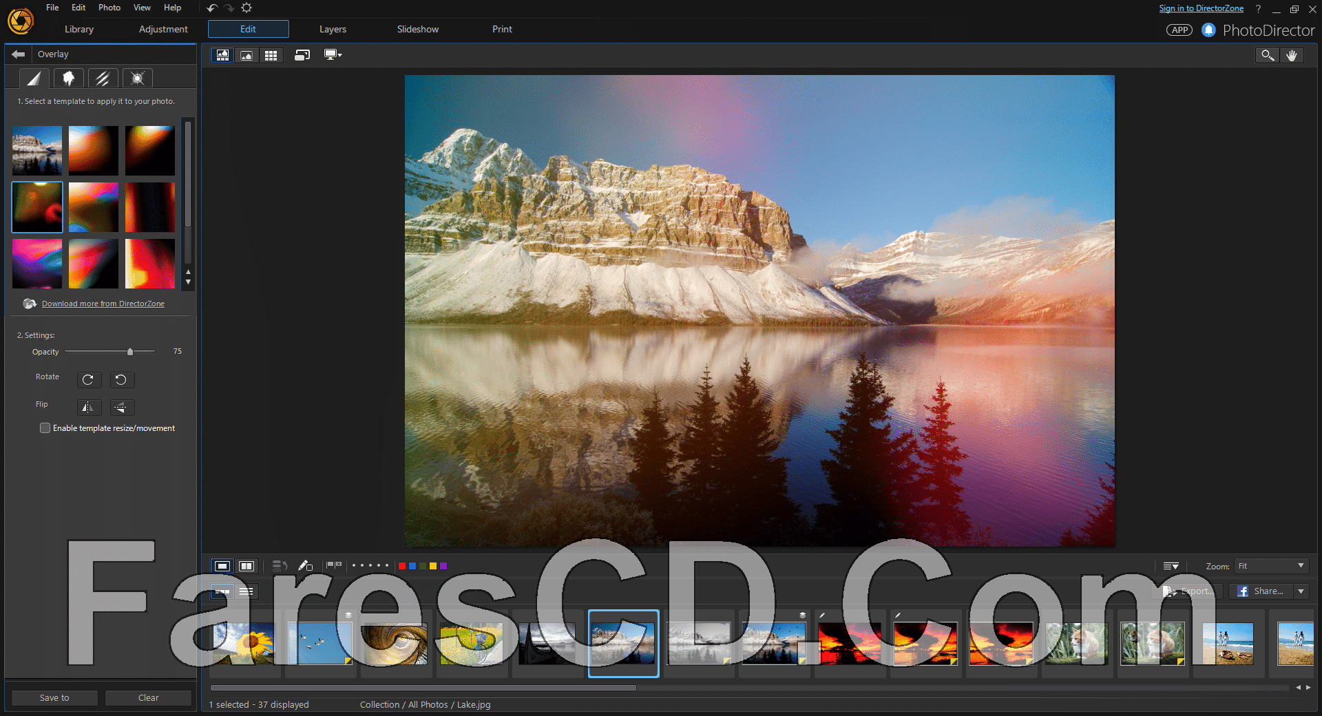 برنامج تعديل الصور | CyberLink PhotoDirector Ultra 8.0.2303