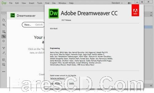 برنامج دريم ويفر 2017 | Adobe Dreamweaver CC 2017 v17