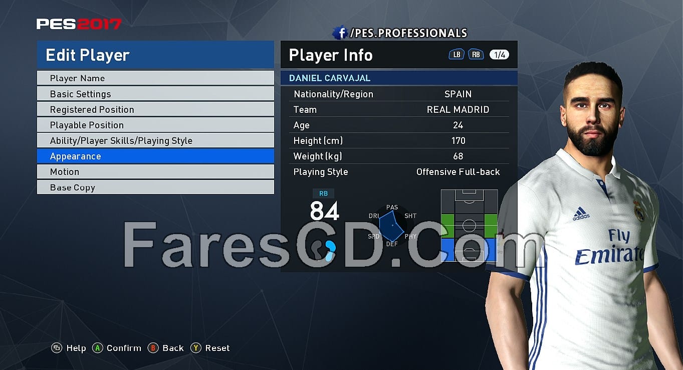 تحميل باتش لعبة بيس 2017 | PES Professionals Patch