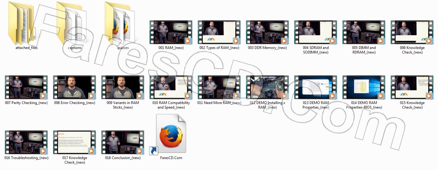 أحدث كورسات صيانة الكومبيوتر | A+ 2016 PC Components Fundamentals