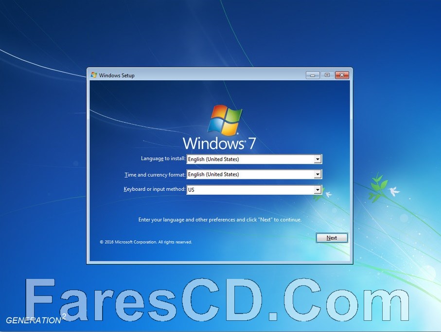 تجميعة إصدارات ويندوز سفن بتحديثات ديسمبر 2016 | Windows 7 SP1 All In One