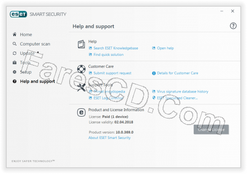إصدار جديد من برنامج الحماية الشهير | ESET NOD32 Antivirus & Smart Security 10.0.369.0