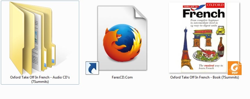 كورس تعليم الفرنسية من أكسفورد | Oxford Take Off In French - Audio CD's