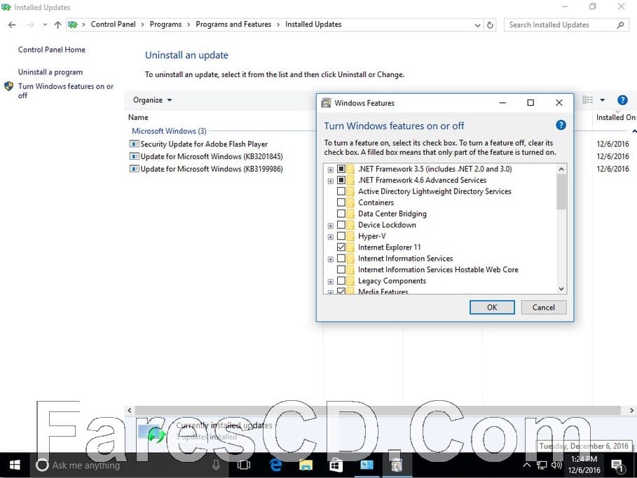 ويندوز 10 مفعل بتحديثات ديسمبر 2016 | Windows 10 X64 8in1