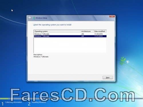 ويندوز سفن التميت بـ 3 لغات | Windows 7 Ultimate Sp1 December 2016