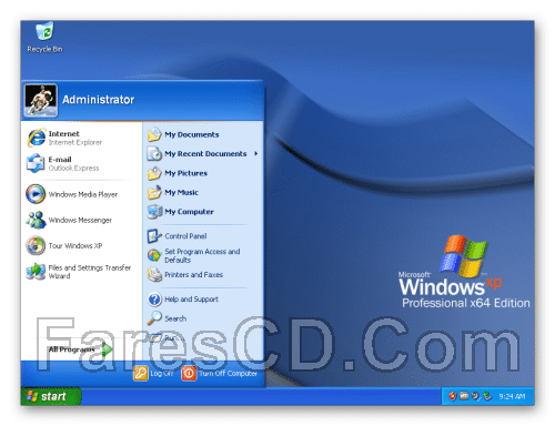 أحدث إصدار من ويندوز إكس بى SP2 x64 بتحديثات 2017