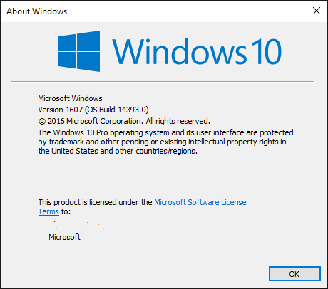 الإصدارات الخام الجديدة من ويندوز 10 | Windows 10 v1607