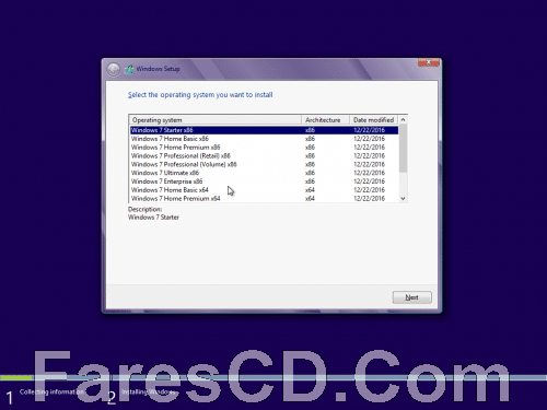 أحدث تجميعة لإصدارات ويندوز سفن | Windows 7 Sp1 AIO 13in1 March 2017