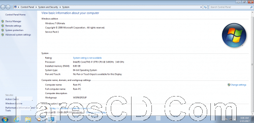أحدث تجميعة لإصدارات ويندوز سفن | Windows 7 Sp1 AIO 13in1 March 2017