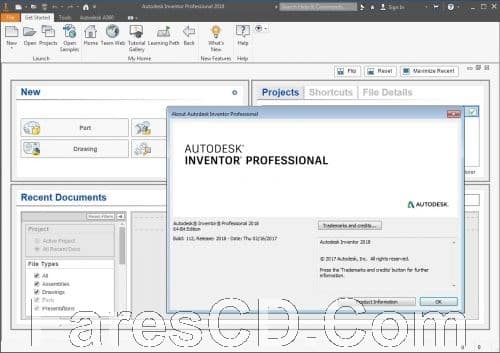 برنامج أوتوديسك إنفينتور 2018 | Autodesk Inventor | كامل بالتفعيل