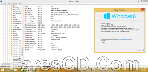 ويندوز 8.1 برو مفعل Windows 8.1 Pro Vl x64 March 2017 Pre-Activated