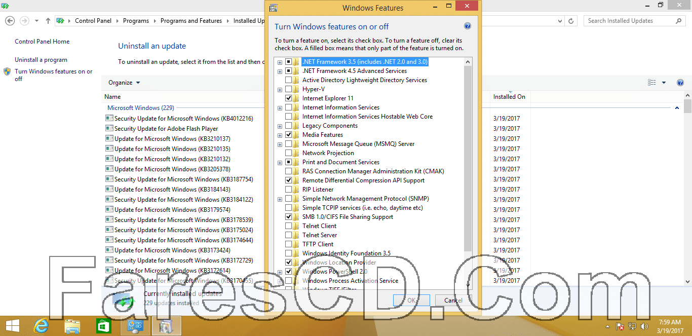 ويندوز 8.1 برو مفعل | Windows 8.1 Pro Vl x86 March 2017 Pre-Activated