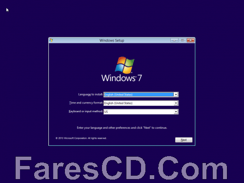 ويندوز سفن ألتميت مفعل | Windows 7 Ultimate Sp1 x64 March 2017 Pre-Activated