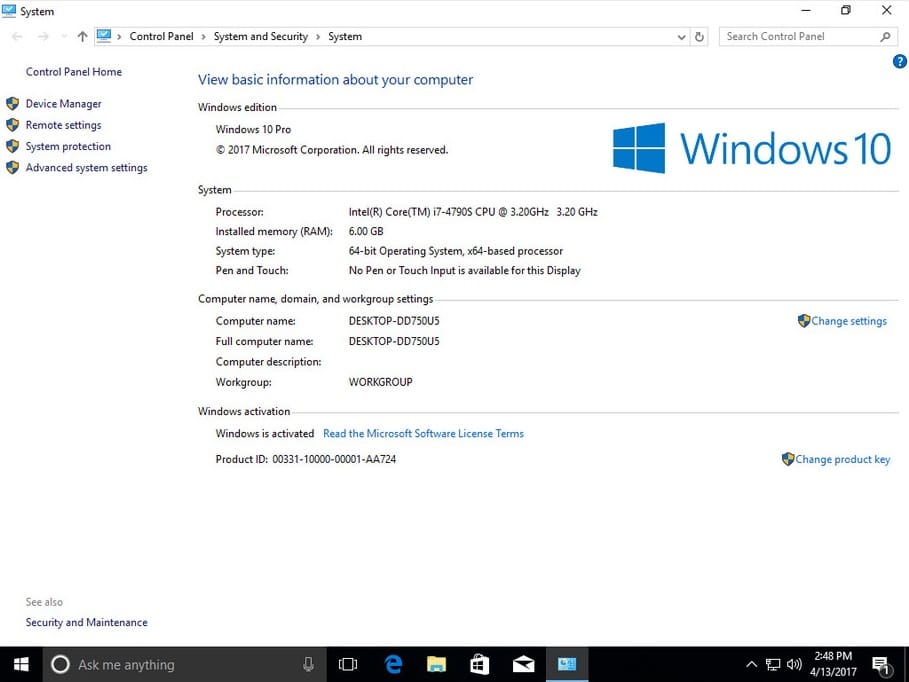 ويندوز 10 وأوفيس 2016 بتحديثات إبريل 2017 | Windows 10 Pro X64 15063.138 + Office 2016