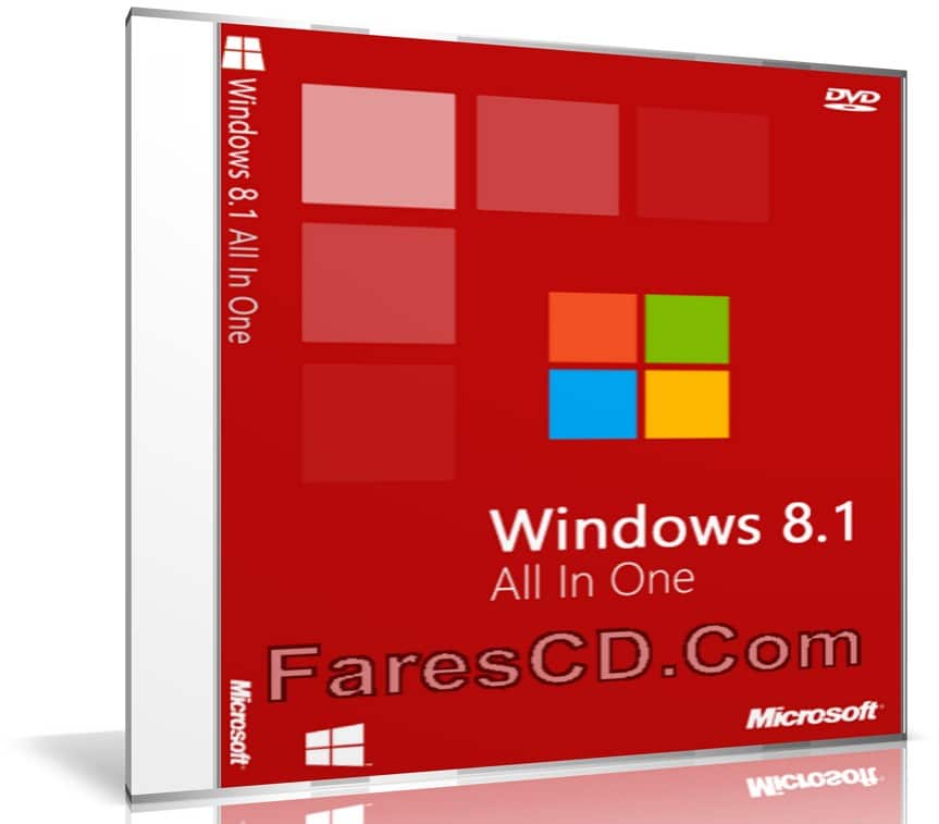تجميعة إصدارات ويندوز 8.1 بتحديثات يوليو 2017 | بـ 3 لغات
