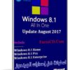 تجميعة إصدارات ويندوز 8.1 مفعلة | Windows 8.1 X64 AIO OEM ESD en-US Aug 2017