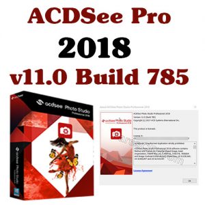 برنامج تصميم وتعديل الصور |  ACDSee Pro 2018 v11.0 Build 785