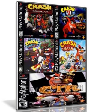 سلسلة ألعاب كراش | Crash Bandicoot Collection | تعمل على الكومبيوتر
