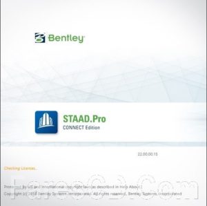 برنامج ستاد برو | STAAD Pro CONNECT Edition 22.00.00.015