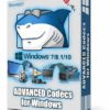 أحدث حزمة كودك لكل الويندوزات | ADVANCED Codecs for Windows 7/8.1/10 v13.9.8