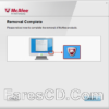 أداة حذف برنامج مكافى | McAfee Consumer Product Removal Tool 10.5.137