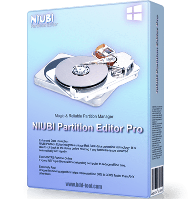 برنامج إدارة وتقسيم الهارديسك | NIUBI Partition Editor Professional 7.0.6