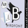 برنامج تصميم الخطوط العربية والإنجليزية | BirdFont 4.0.0 Final