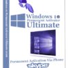 أداة تفعيل ويندوز 10 | Windows 10 Permanent Activator Ultimate 2.8