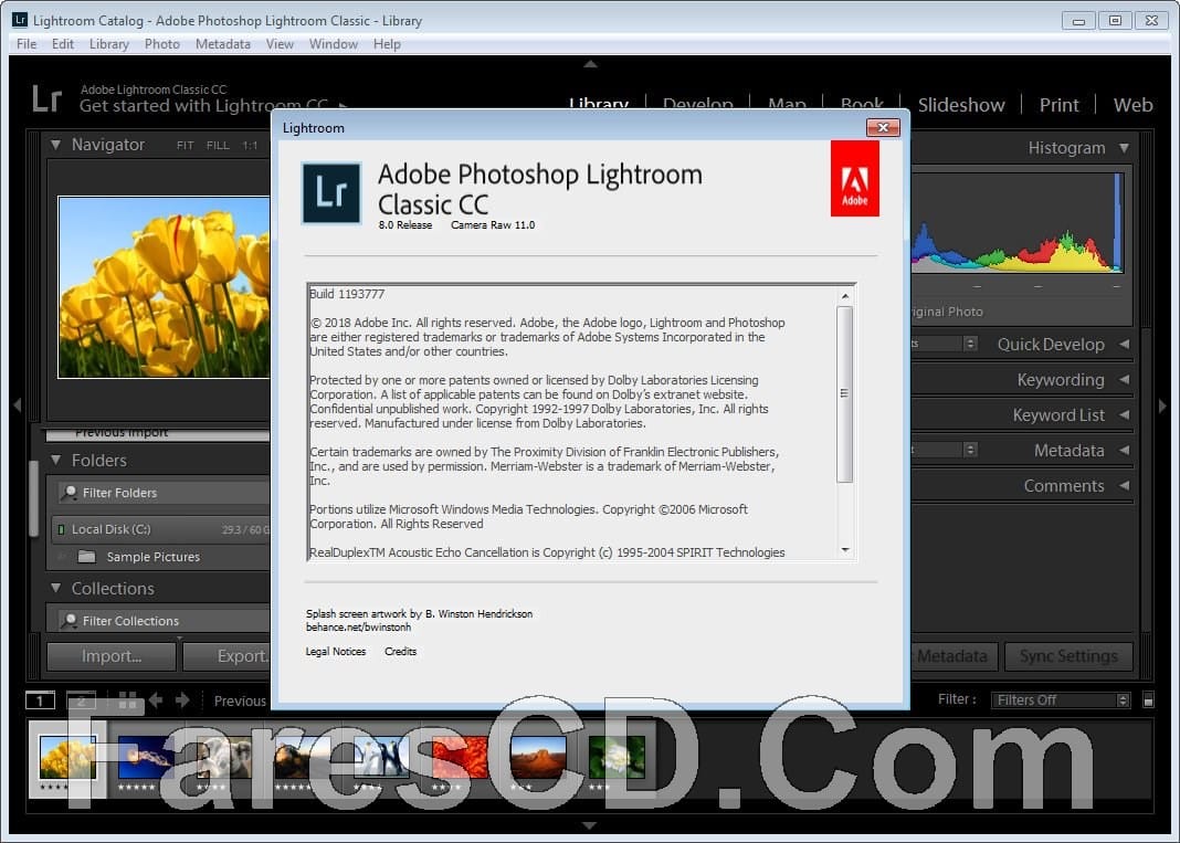 برنامج فوتوشوب لايت روم كلاسيك | Adobe Photoshop Lightroom Classic CC 2019