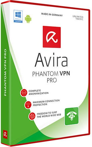 برنامج إخفاء الهوية على الإنترنت | Avira Phantom VPN Pro
