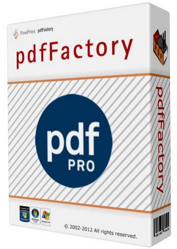 برنامج إنشاء ملفات بى دى إف | pdfFactory Pro
