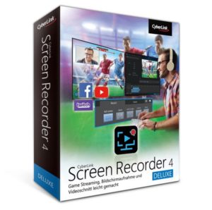 برنامج تصوير شاشة الكومبيوتر | CyberLink Screen Recorder Deluxe 4.3.1.25422